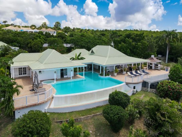 Luxurious Villa St Martin Exceptional Views of Ocean