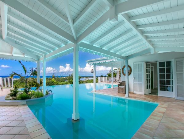 Luxurious Villa St Martin Exceptional Views of Ocean