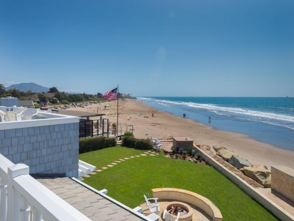 On Beach Carpinteria Vacation Home Five Bedrooms With Spa