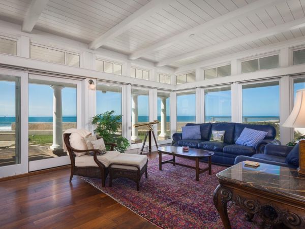 On Beach Carpinteria Vacation Home Five Bedrooms With Spa