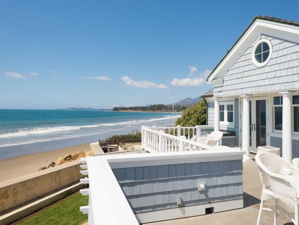 On Beach Carpinteria Vacation Home Five Bedrooms With Spa