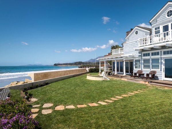 On Beach Carpinteria Vacation Home Five Bedrooms With Spa