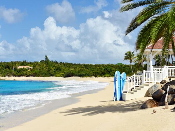 Oceanfront Saint Martin Vacation Home Sleeps 20  Guests