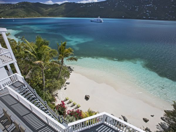 St. Thomas Luxury Estate with its Own Private Beach Sleeps 30 guests