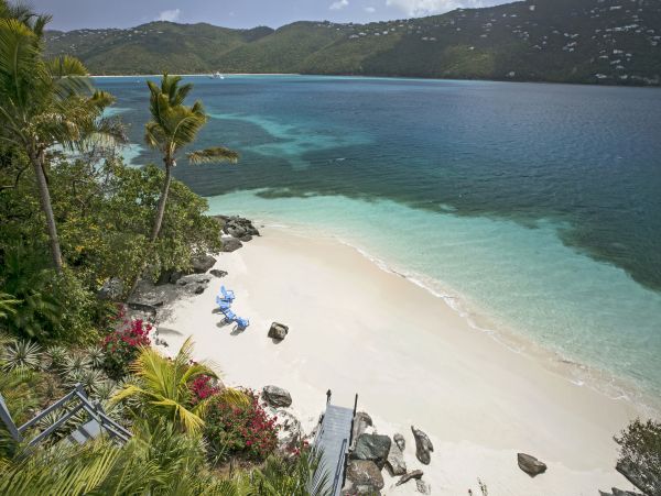 St. Thomas Luxury Estate with its Own Private Beach Sleeps 30 guests