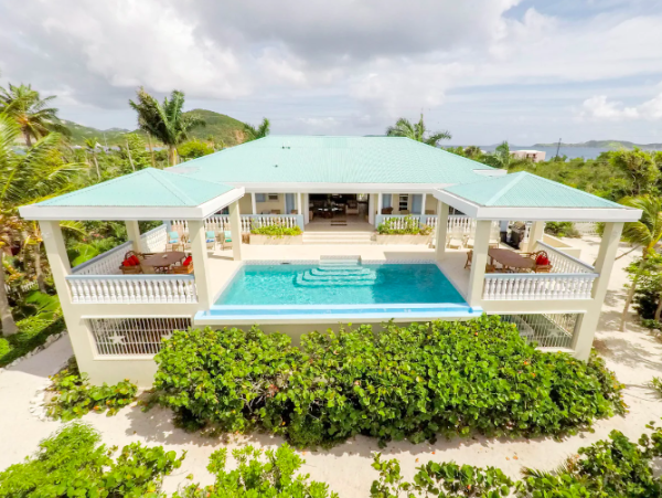 Stunning Beachfront Vacation Rental with Pool in St. Thomas