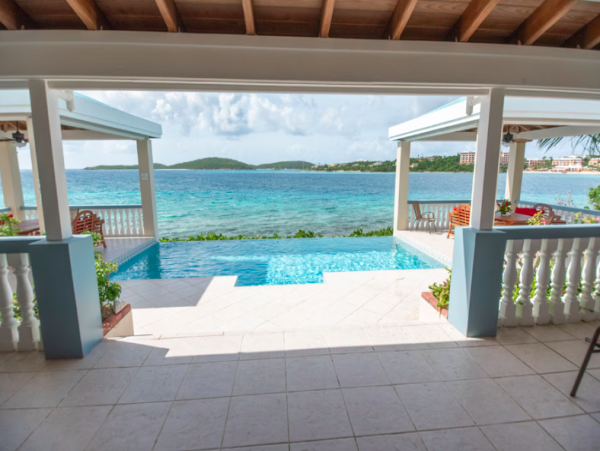 Stunning Beachfront Vacation Rental with Pool in St. Thomas