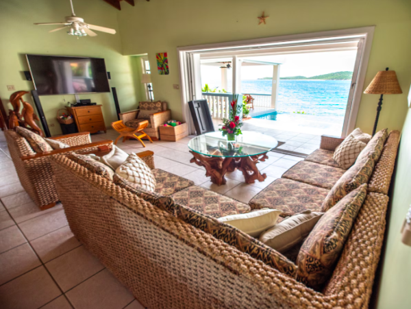 Stunning Beachfront Vacation Rental with Pool in St. Thomas