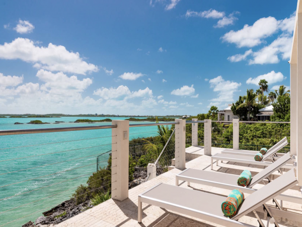 Contemporary Five Bedroom Oceanfront Villa in Turks & Caicos