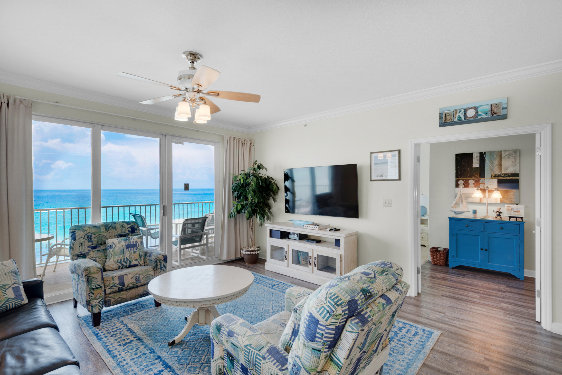 Panama City Beach Luxury Vacation Rental - Gulf Front Condo with Pool & Balcony Views
