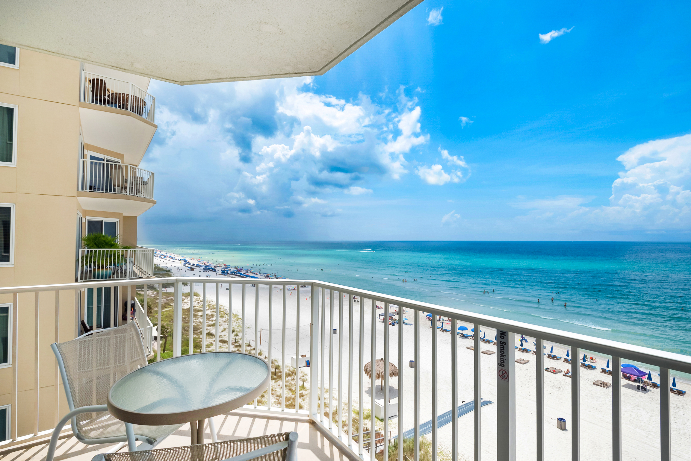Panama City Beach Luxury Vacation Rental - Gulf Front Condo with Pool & Balcony Views