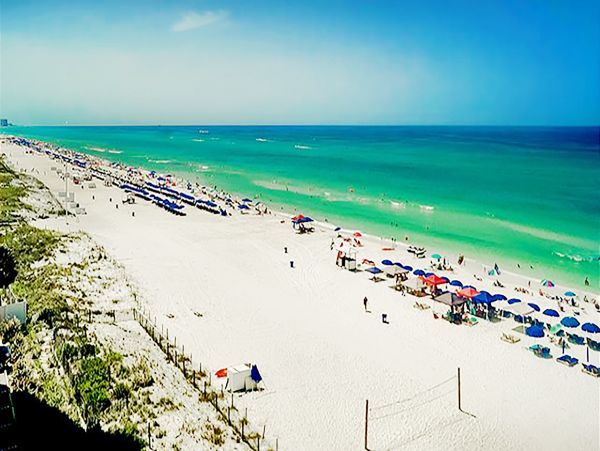 Panama City Beach Luxury Vacation Rental - Gulf Front Condo with Pool & Balcony Views