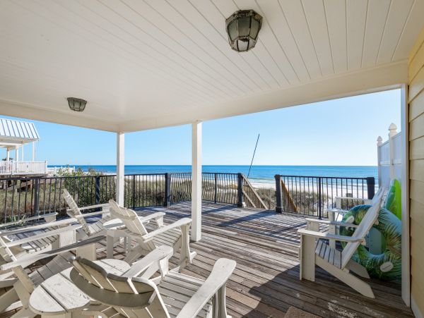 Gulf Front Beach Bungalow Right On The Beach