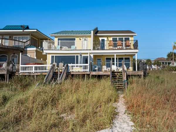 Gulf Front Beach Bungalow Right On The Beach
