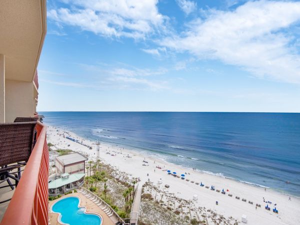 On Beach Panama City Vacation Condo With Three Bedrooms
