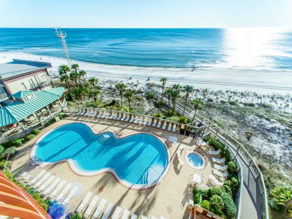 On Beach Panama City Vacation Condo With Three Bedrooms