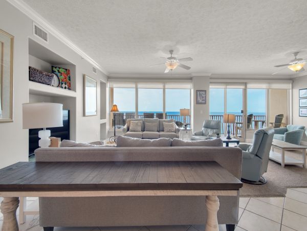 On Beach Panama City Vacation Condo With Three Bedrooms