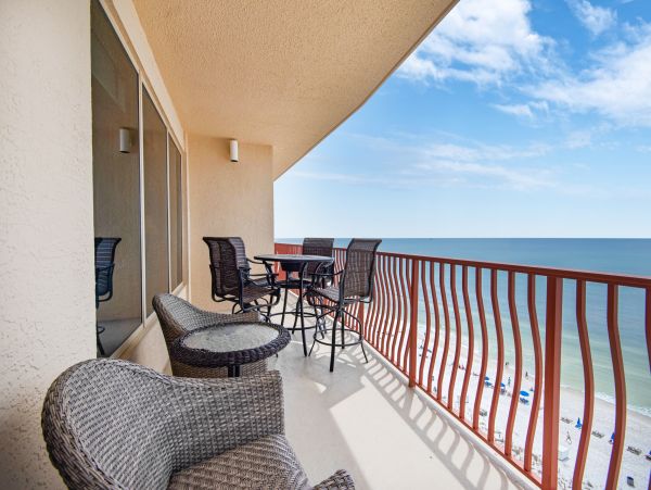 On Beach Panama City Vacation Condo With Three Bedrooms