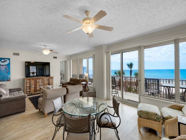 Panama City Beach Gulf Front Three Bedroom Rental Condo