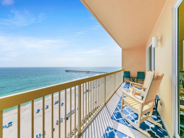 Stunning Three Bedroom Gulf Front Rental Condo in Panama City Beach