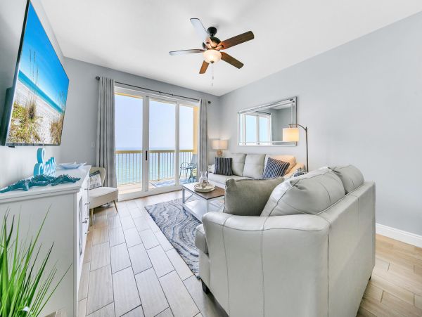 Stunning Three Bedroom Gulf Front Rental Condo in Panama City Beach