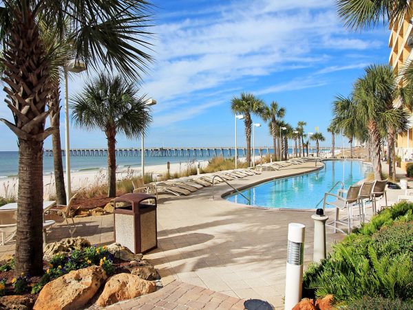 Stunning Three Bedroom Gulf Front Rental Condo in Panama City Beach