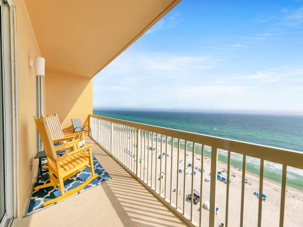 Stunning Three Bedroom Gulf Front Rental Condo in Panama City Beach