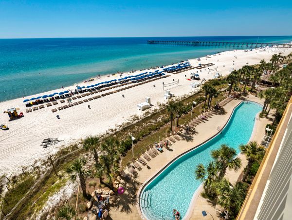Stunning Three Bedroom Gulf Front Rental Condo in Panama City Beach