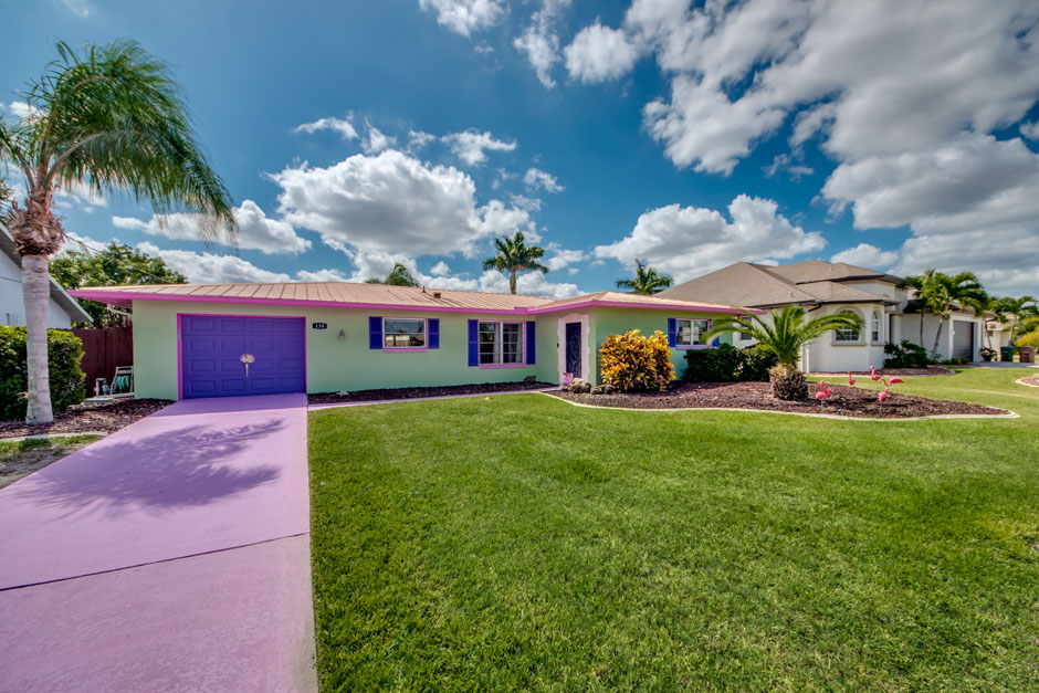 Gorgeous 2 Bedroom Cape Coral Waterfront Vacation Rental with Pool & Dock