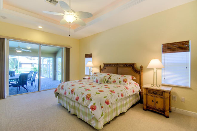 Canalfront Four Bedroom Rental Home in Cape Coral