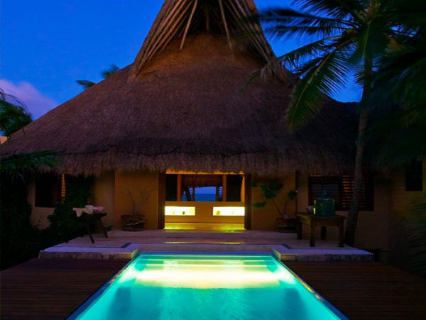 Mayan Riviera Beach Front Luxury Villa Ocean Views Sleeps 10