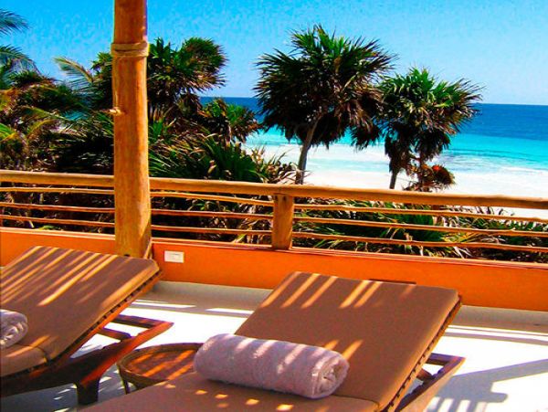 Mayan Riviera Beach Front Luxury Villa Ocean Views Sleeps 10