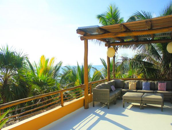 Mayan Riviera Beach Front Luxury Villa Ocean Views Sleeps 10