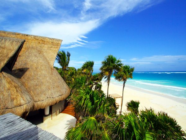 Mayan Riviera Beach Front Luxury Villa Ocean Views Sleeps 10
