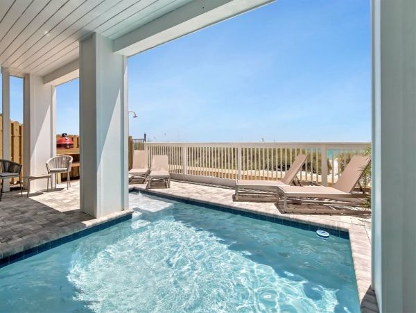 On Beach Luxury Seven Bedroom Home Private Pool
