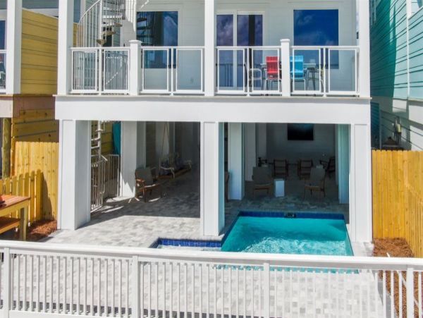 Gulf Views Panama City Beach Vacation Home Private Pool