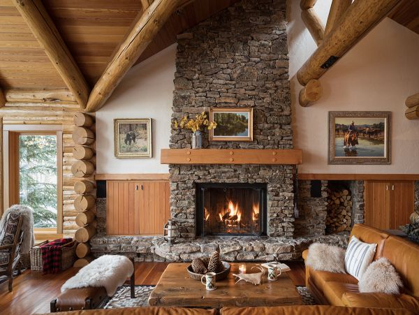 Secluded Cabin the woods with views of the Teton Range