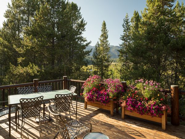 Secluded Cabin the woods with views of the Teton Range