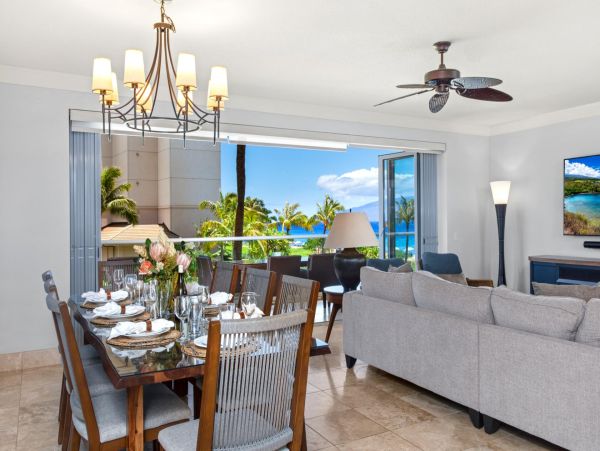 Ocean Views Kaanapali Vacation Condo Three Bedroom