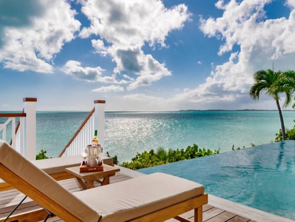 Turks & Caicos Vacation Villa Private Pool Full Ocean Views