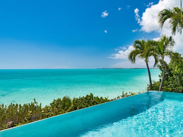 Turks & Caicos Vacation Villa Private Pool Full Ocean Views