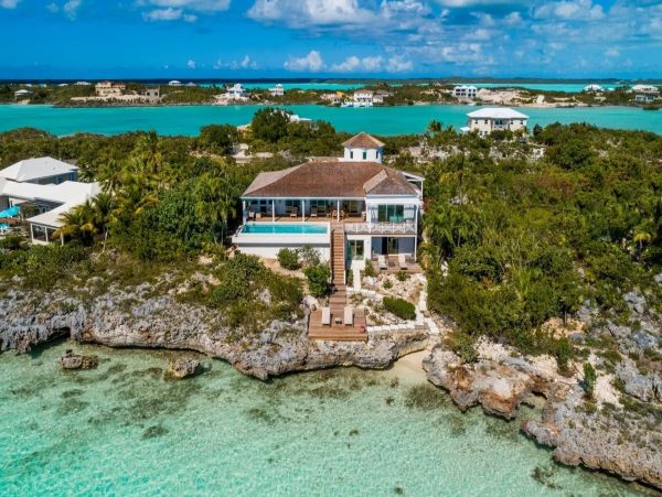 Turks & Caicos Vacation Villa Private Pool Full Ocean Views