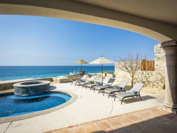 Luxury Vacation Los Cabos Villa With Private Pool On Beach