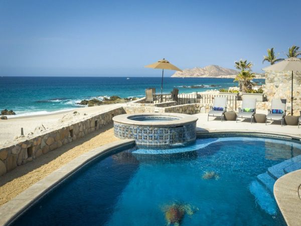 Luxury Vacation Los Cabos Villa With Private Pool On Beach
