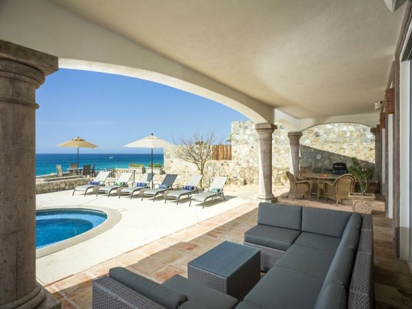 Luxury Vacation Los Cabos Villa With Private Pool On Beach