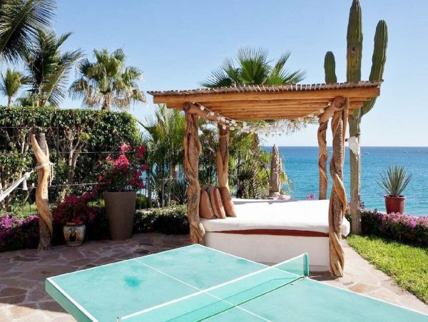 Los Cabos Luxury Six Bedroom Vacation Pool Villa On Beach