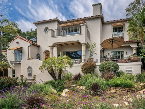 Ocean View Santa Barbara Vacation Home Five Bedroom