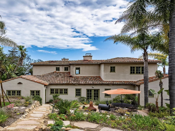 Ocean View Santa Barbara Vacation Home Five Bedroom