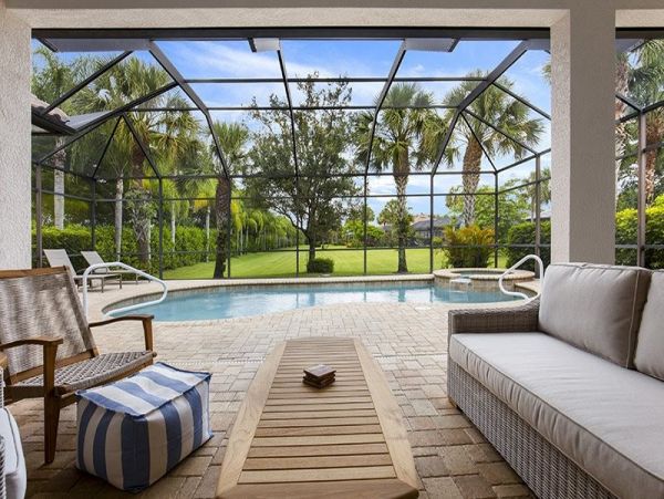 Charming Vacation Home Rental on Naples with Heated Pool.