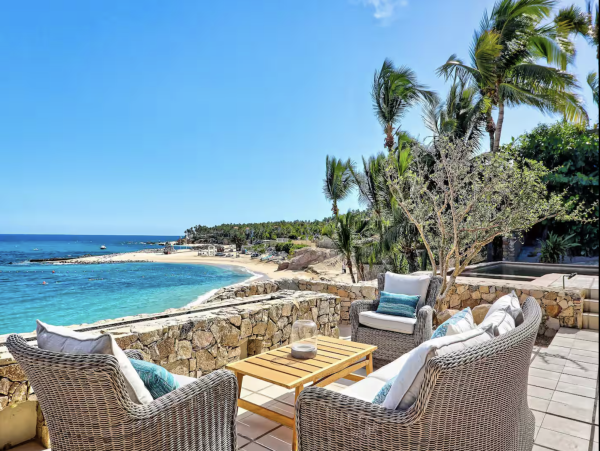 Direct Beachfront Five Bedroom Luxury Beach Villa Cabo